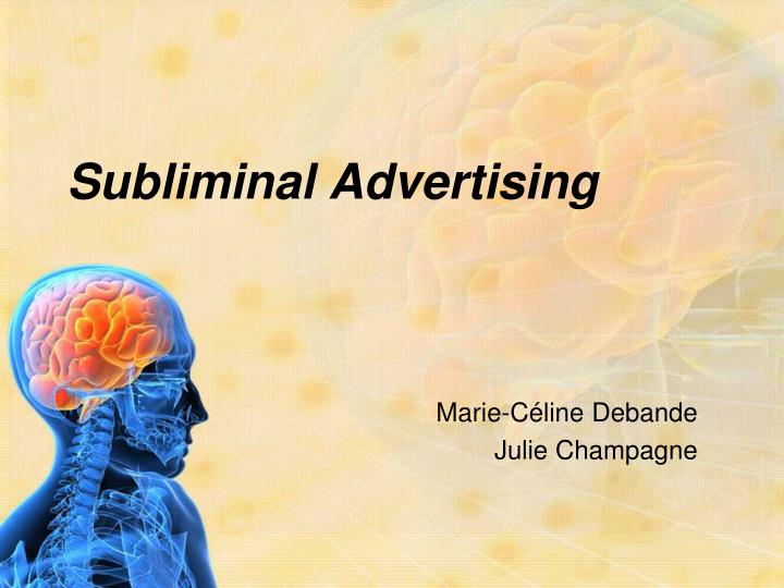 subliminal persuasion subliminal persuasion