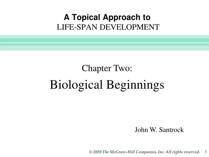 a topical approach to life span development n.
