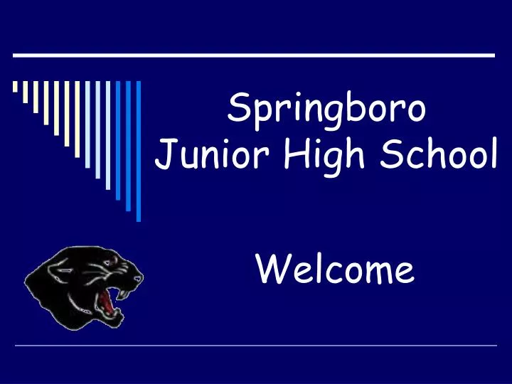 springboro junior high school n.