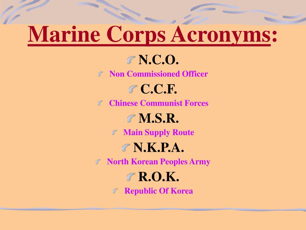 military assignment acronym