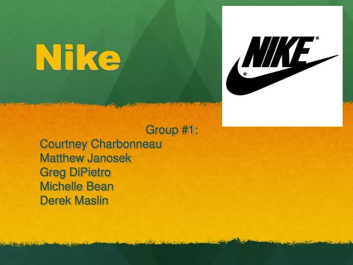 PPT Nike PowerPoint Presentation, free download ID4443136