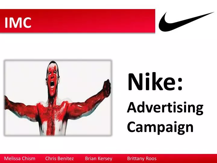 PPT - Nike: Advertising Campaign PowerPoint Presentation, free download -  ID:4443742