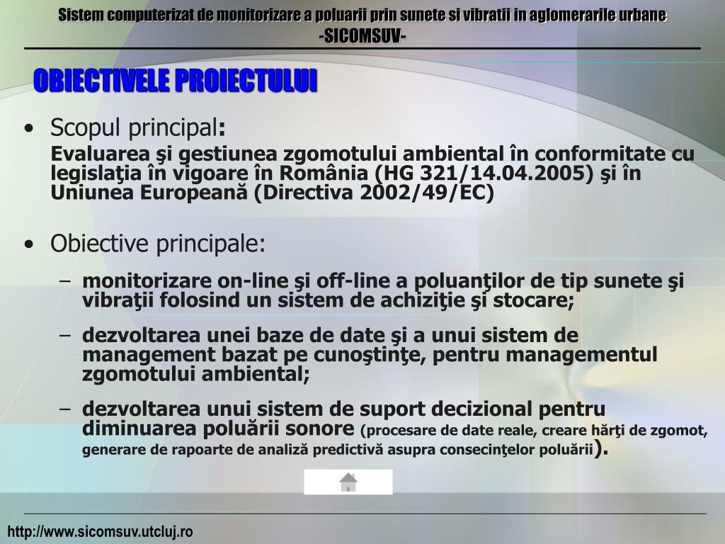 PPT - sicomsuv.utcluj.ro PowerPoint Presentation, free download - ID:4446748