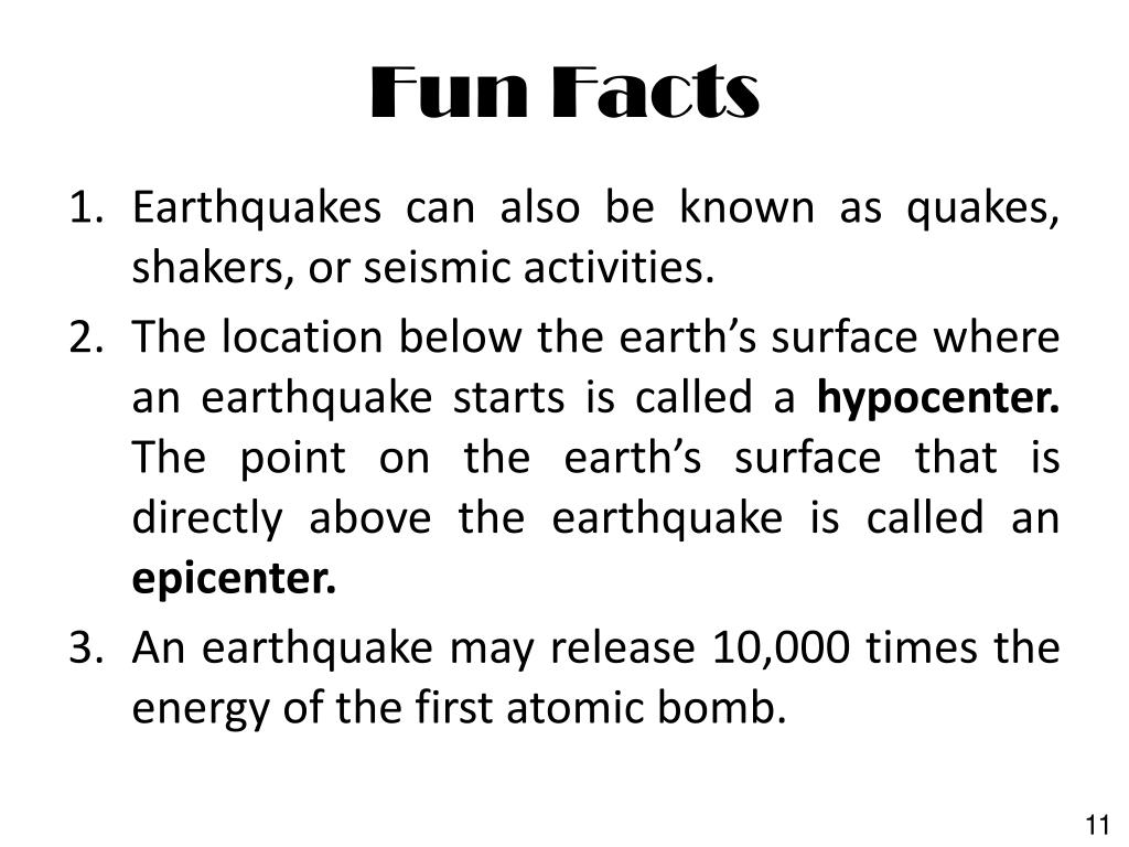 10 short interesting facts about earthquakes the earth images