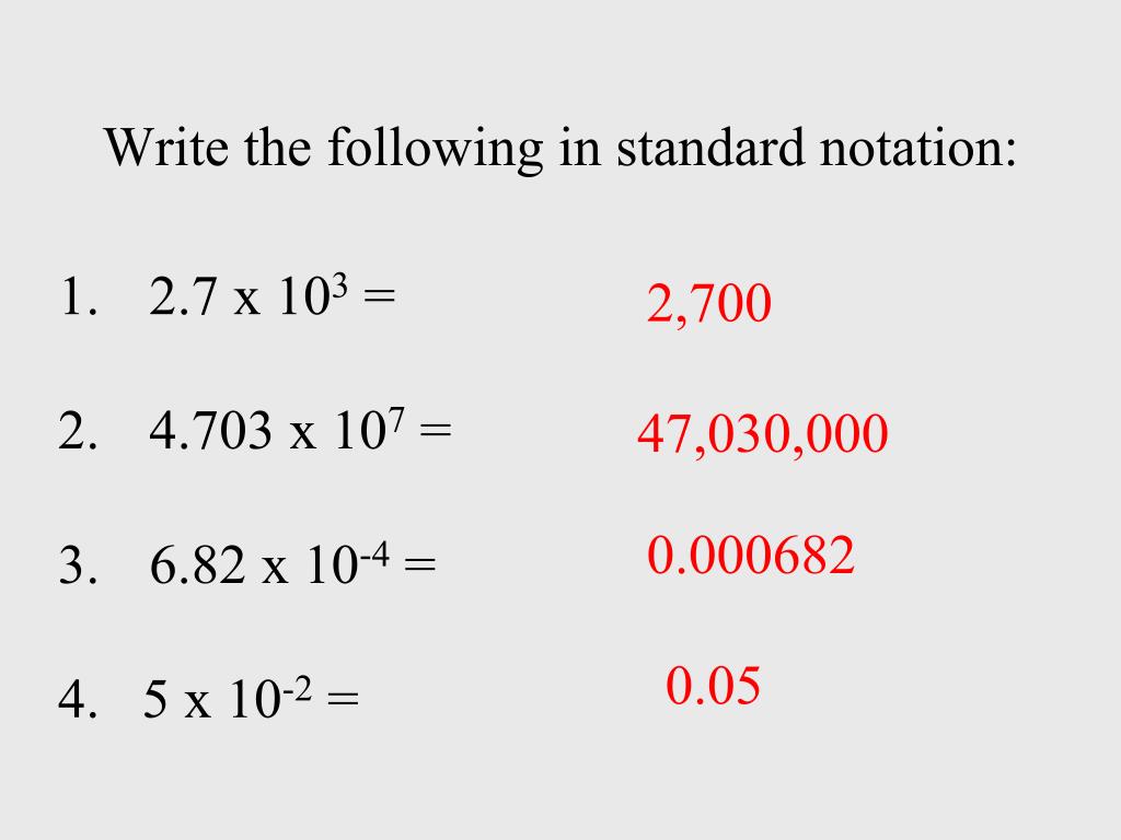 PPT Scientific Notation PowerPoint Presentation Free Download ID