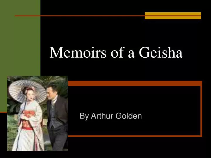 Реферат: Comparing-The Pact And Memoirs Of A Geisha
