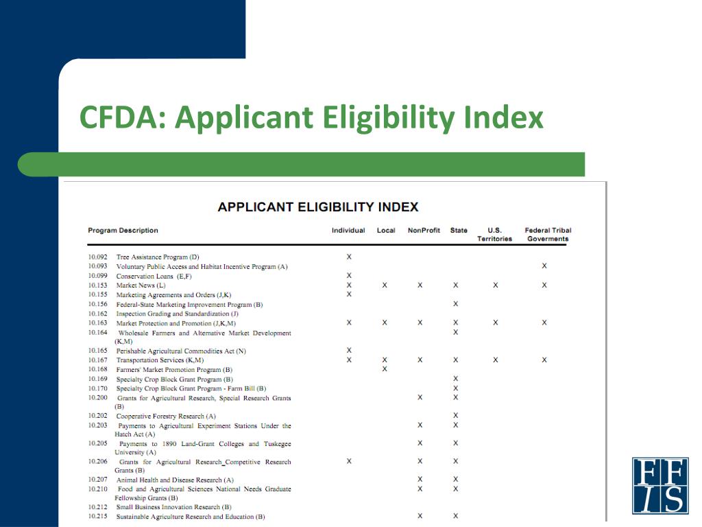 PPT Anticipating Federal Grant Opportunities PowerPoint Presentation