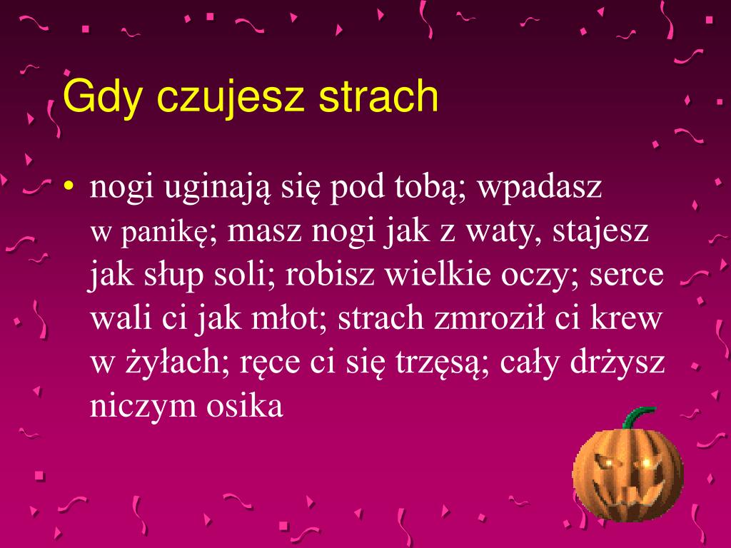 Opis Przeżyć Wewnętrznych Jak Zacząć PPT - Och, ach, czuję się jak… OPIS PRZEŻYĆ WEWNĘTRZNYCH PowerPoint