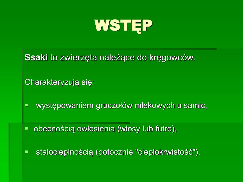 Wyjaśnij Co W Polsce Dzielnicowej Oznaczało Pojęcie Senior PPT - SSAKI CHRONIONE W POLSCE PowerPoint Presentation, free download