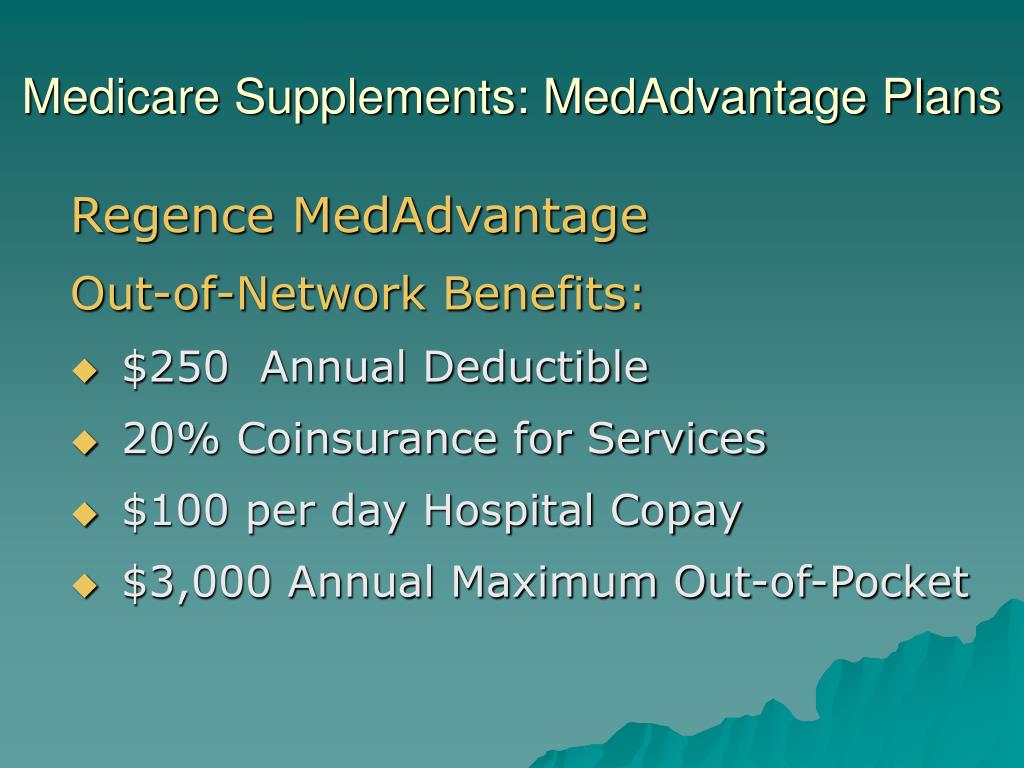 PPT Medicare Supplements; The Who, What & Why PowerPoint Presentation