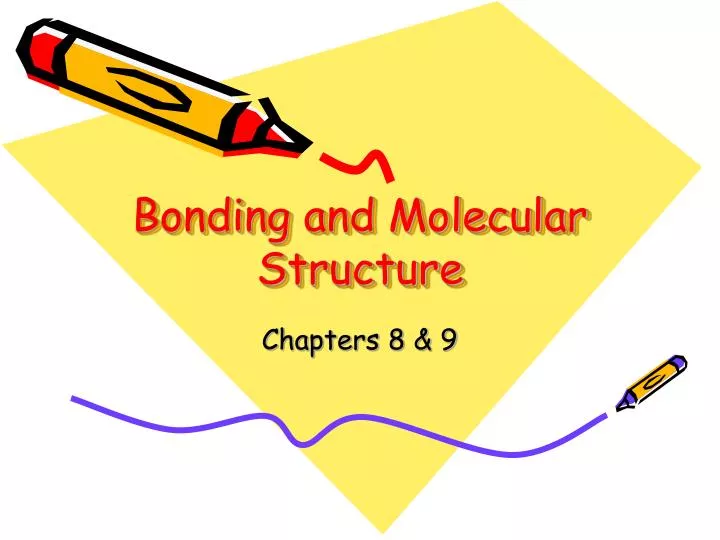 bonding and molecular structure n.
