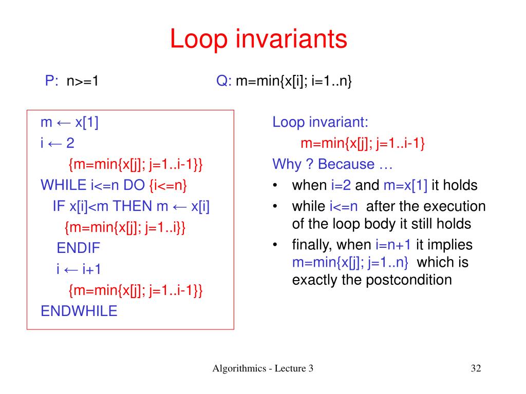 Ppt Lecture 3 Verification Of Algorithms Correctness Powerpoint Presentation Id