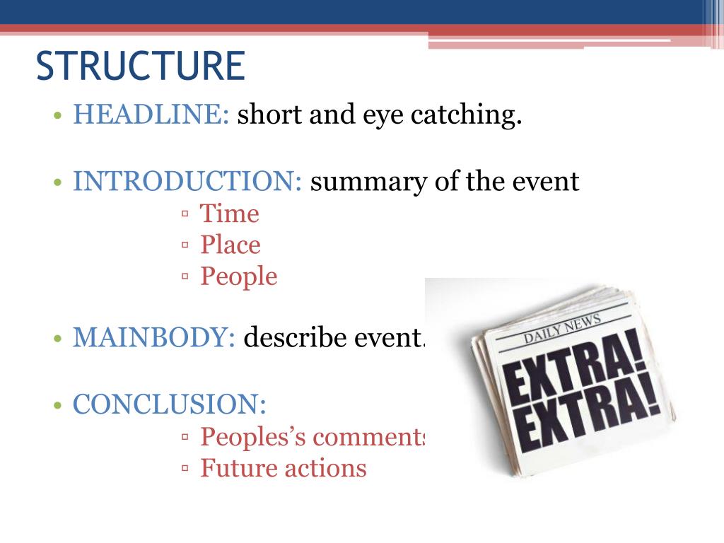 News Report Structure Example At Janis Clayson Blog News Report Structure Example At Janis Clayson Blog
