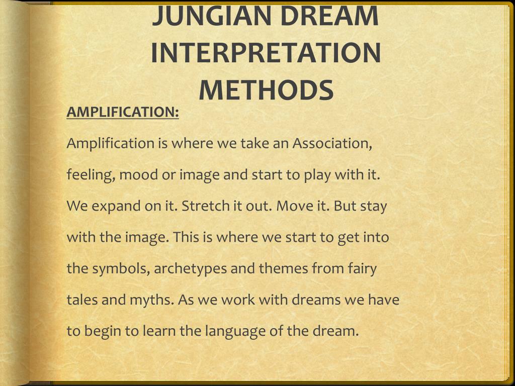 Carl Jung's View on Dream Analysis