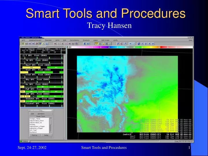 smart tools and procedures n.