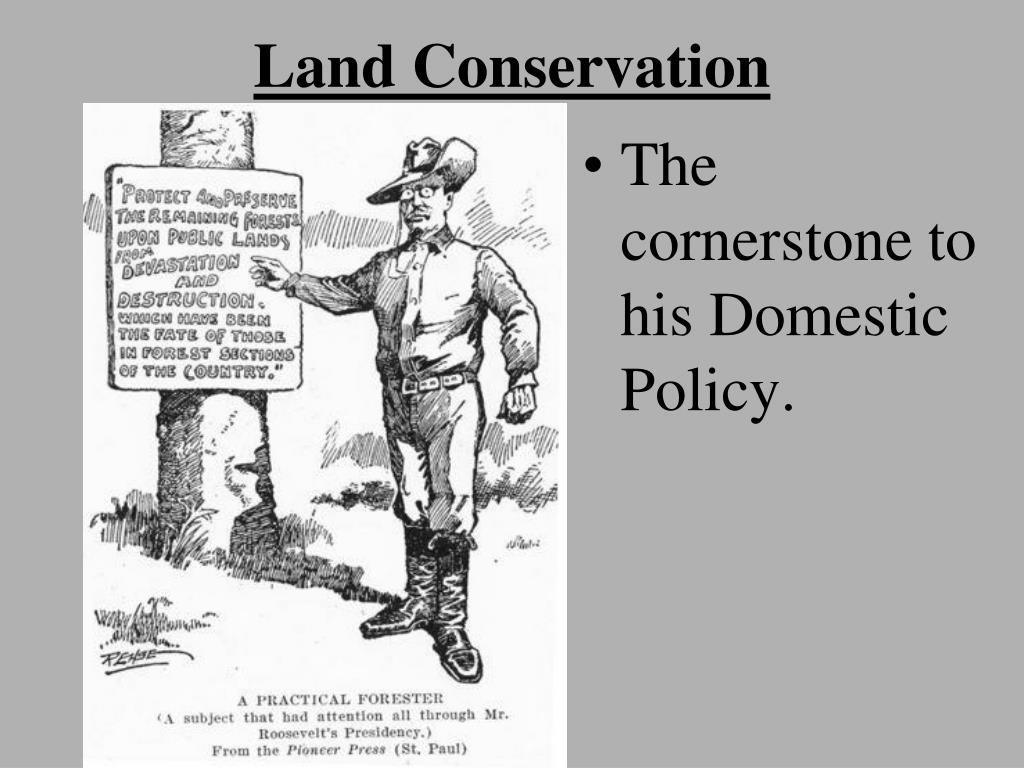 PPT Theodore Roosevelt Land Conservation PowerPoint Presentation 