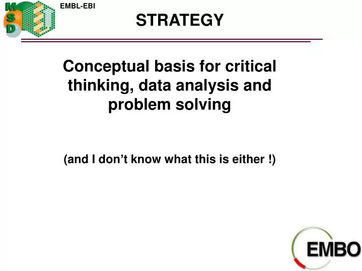 critical thinking data definition