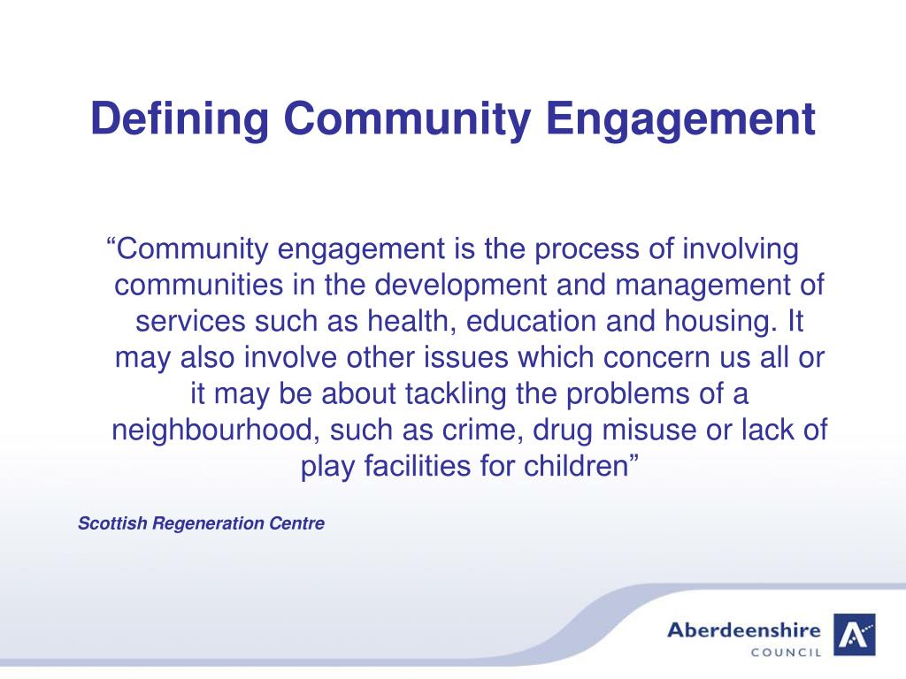 PPT - The Standards for Community Engagement Community Learning and ...