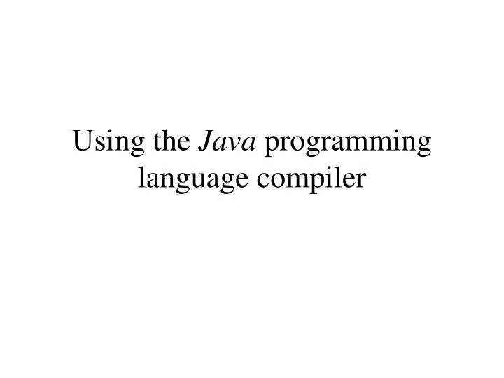 java programming language sl 275 Be competent in creating programs in any programming language or have completed the sl-110-se6 fundamentals of the java programming language, java se 6. java programming language sl 275 Be competent in creating programs in any programming language or have completed the sl-110-se6 fundamentals of the java programming language, java se 6.