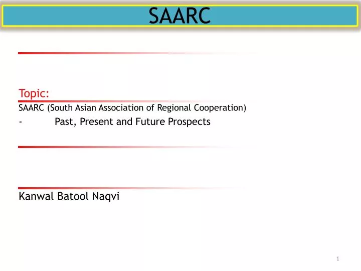 Saarc single currency