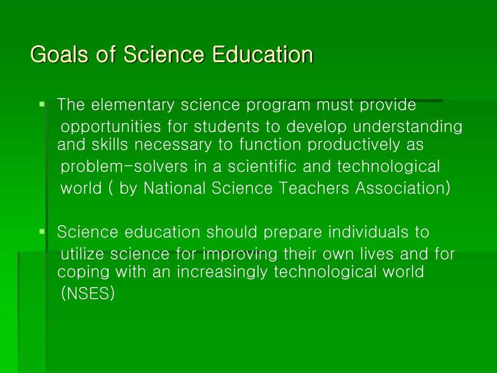 what is science education wikipedia