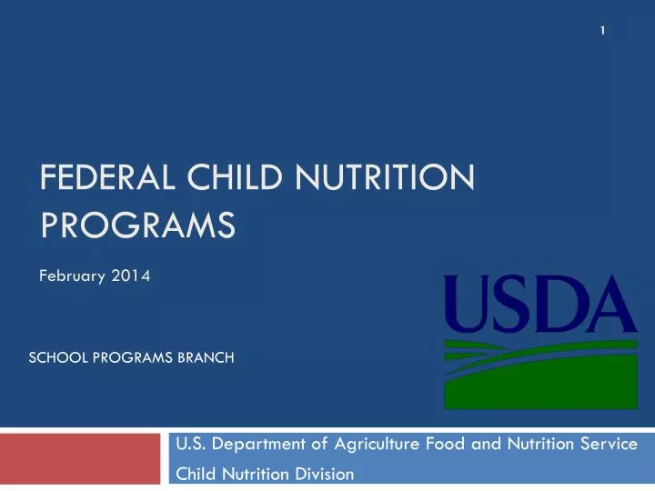 PPT Federal child nutrition programs PowerPoint Presentation, free download ID4464416