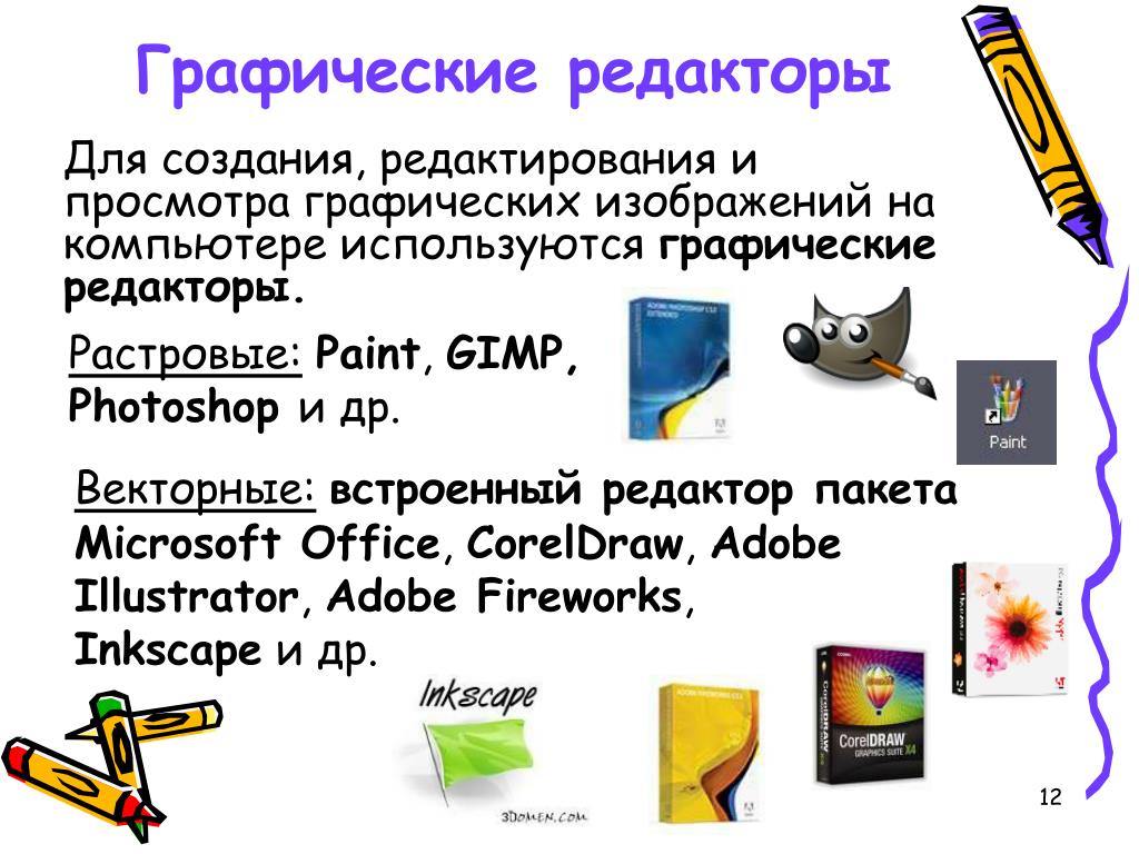 Практическая работа векторные графические редакторы. Графический редактор. Графическиерадеакторы. Редакторы растровой и векторной графики. Растровые и векторные графические редакторы.