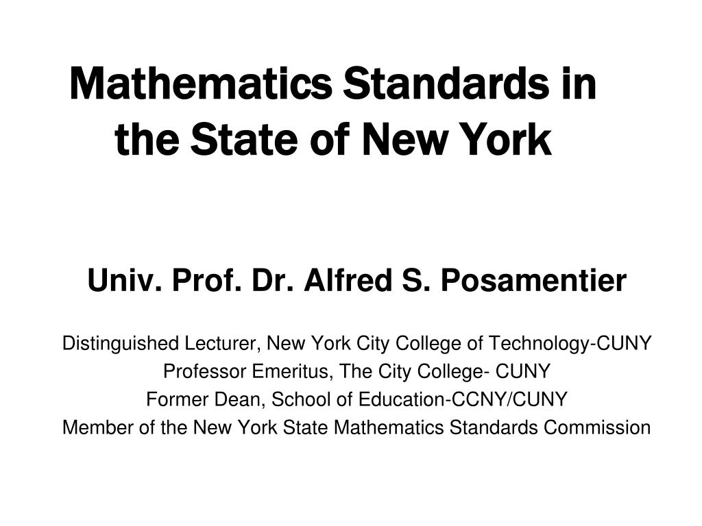 ppt-mathematics-standards-in-the-state-of-new-york-powerpoint