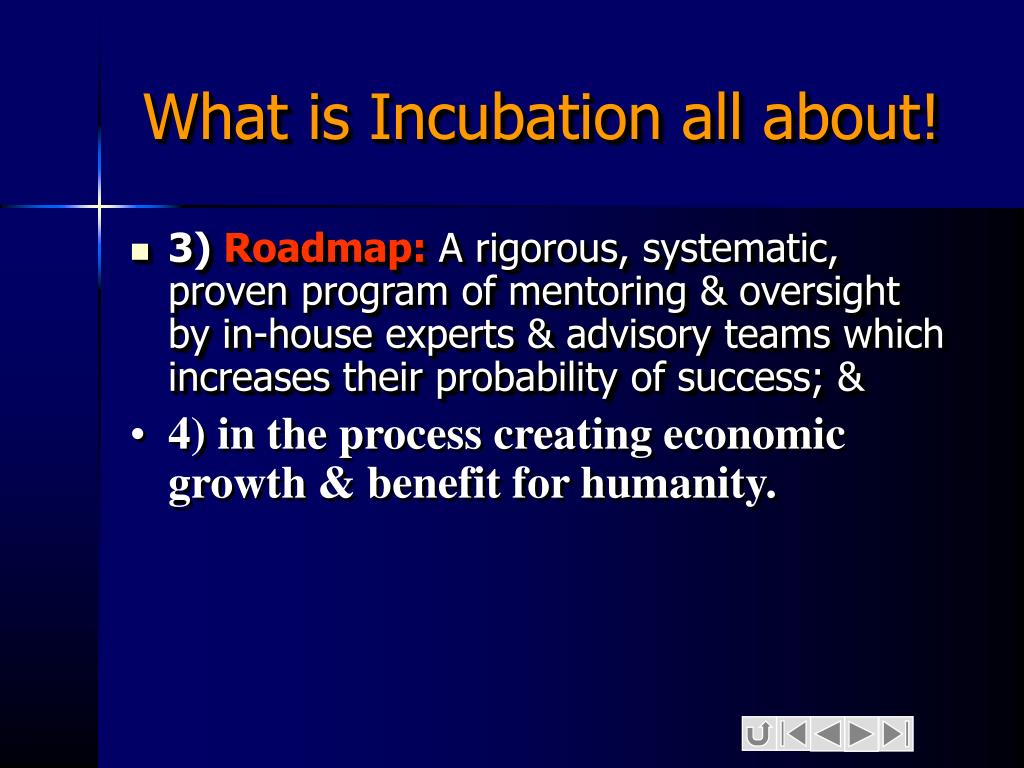PPT - Business Technology Incubation/Acceleration PowerPoint Presentation -  ID:4467144