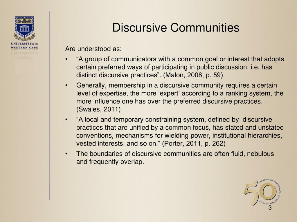 PPT - Understanding Integration Challenges of Discursive and Formal ...