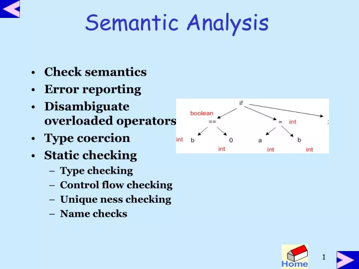 semantic analysis n.