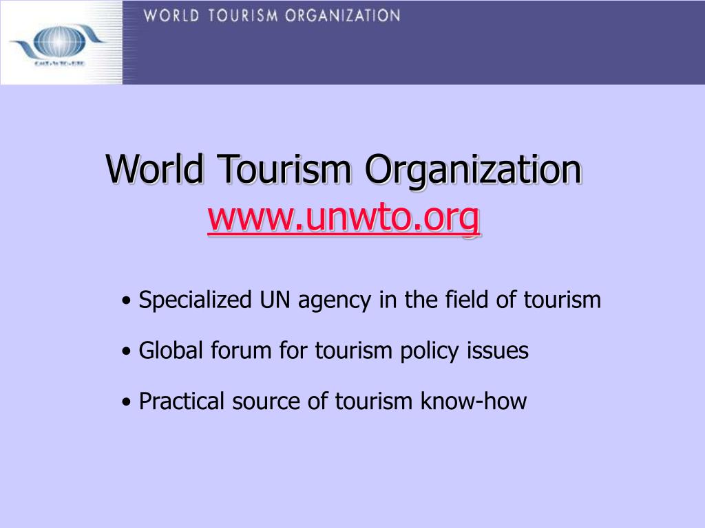 tourism meaning wto