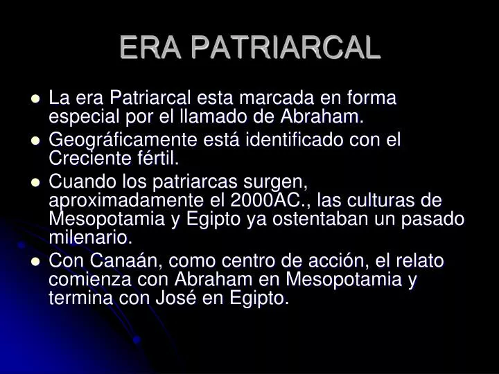 A Sociedade Hebraica Era Patriarcal Explique Essa Frase