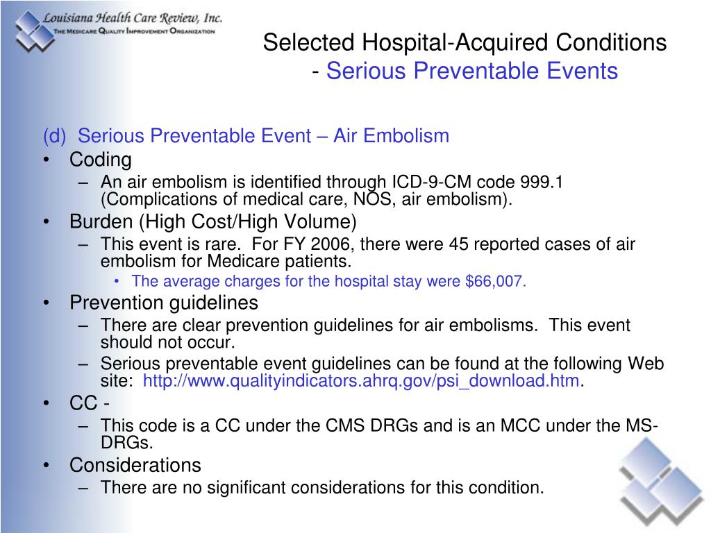 case study 4.17 hospital acquired conditions and present on admission