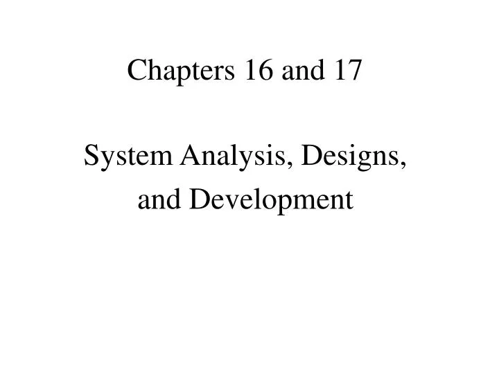 chapters 16 and 17 n.