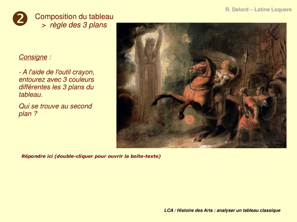 PPT - LCA / Histoire des Arts : analyser un tableau classique PowerPoint  Presentation - ID:4471221