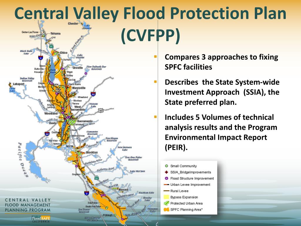 PPT Central Valley Flood Protection Plan GIS PowerPoint Presentation