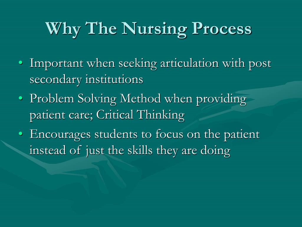 importance of nursing process essay