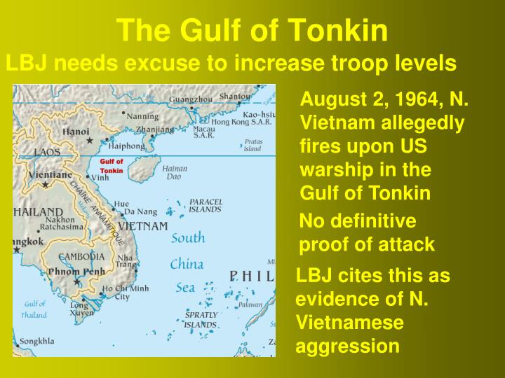 the gulf of tonkin Help spread this video: rate it, comment on it, favorite it, share it a false flag attack or in this case just a complete lie. the gulf of tonkin Help spread this video: rate it, comment on it, favorite it, share it a false flag attack or in this case just a complete lie.