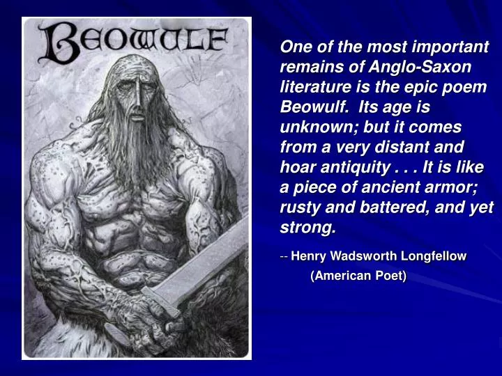 Ppt Beowulf Background Information Powerpoint Presentation Free Download Id 4477512