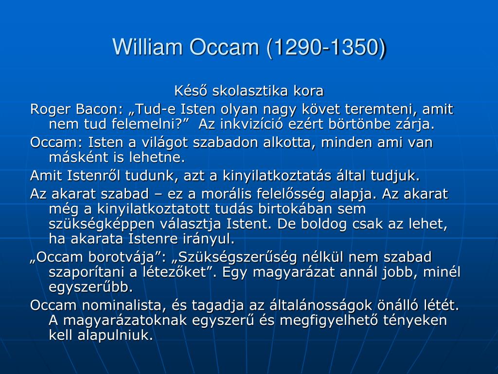 william of ockham biography