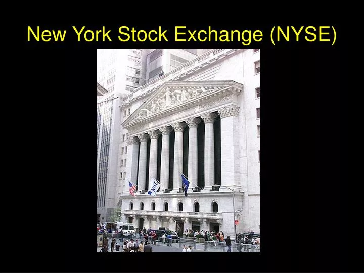 new york stock exchange presentation