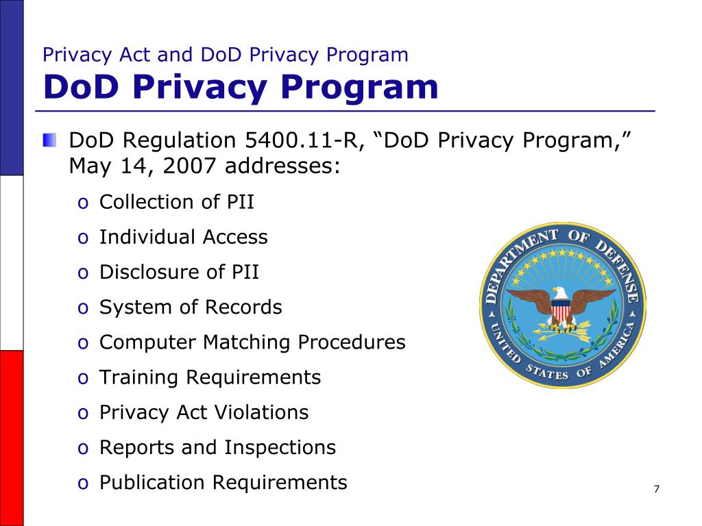 PPT TMA Privacy Act Refresher Training PowerPoint Presentation, free