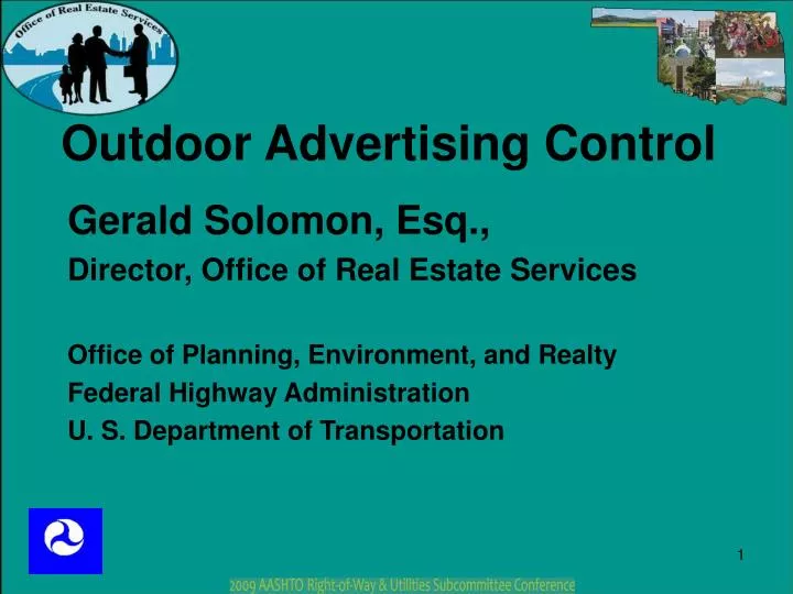 outdoor advertising control n.