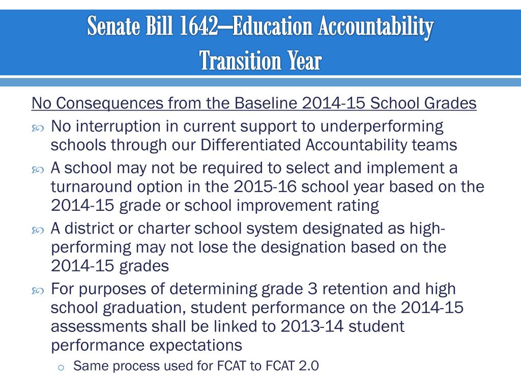 PPT FLDOE Framework for the School Grading System for 201415 and