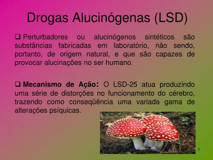 PPT - Drogas Alucinógenas (LSD) PowerPoint Presentation, free download ...
