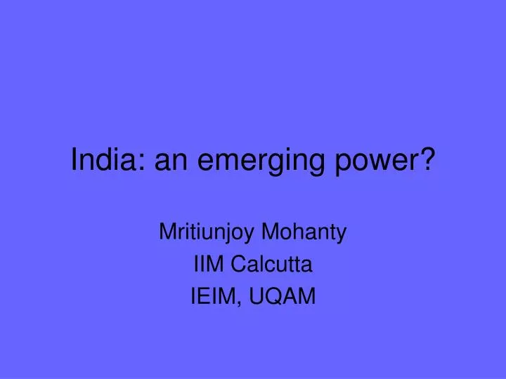 india-an-emerging-power-pdf-pdf-asia-china