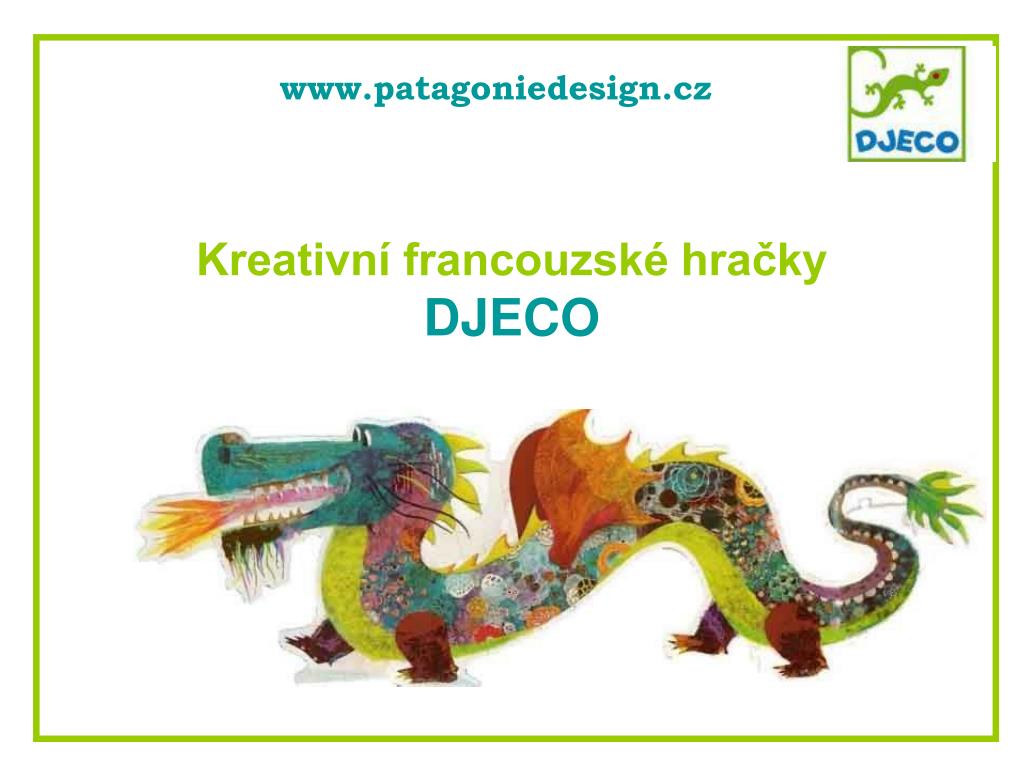 PPT - Kreativní francouzské hračky DJECO PowerPoint Presentation, free  download - ID:4483684