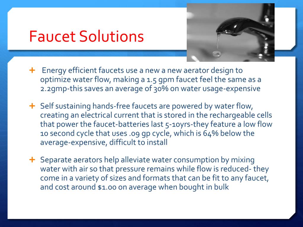 Ppt Faucet And Toilet Powerpoint Presentation Free Download