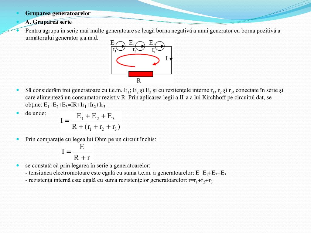 PPT - Legile circuitelor electrice simple PowerPoint Presentation, free  download - ID:4485600